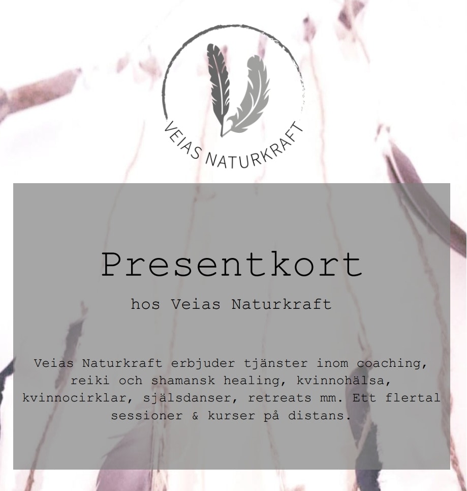 Presentkort Veias Naturkraft