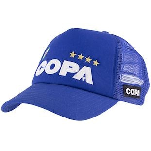 Copa Campioni Blue Trucker Cap