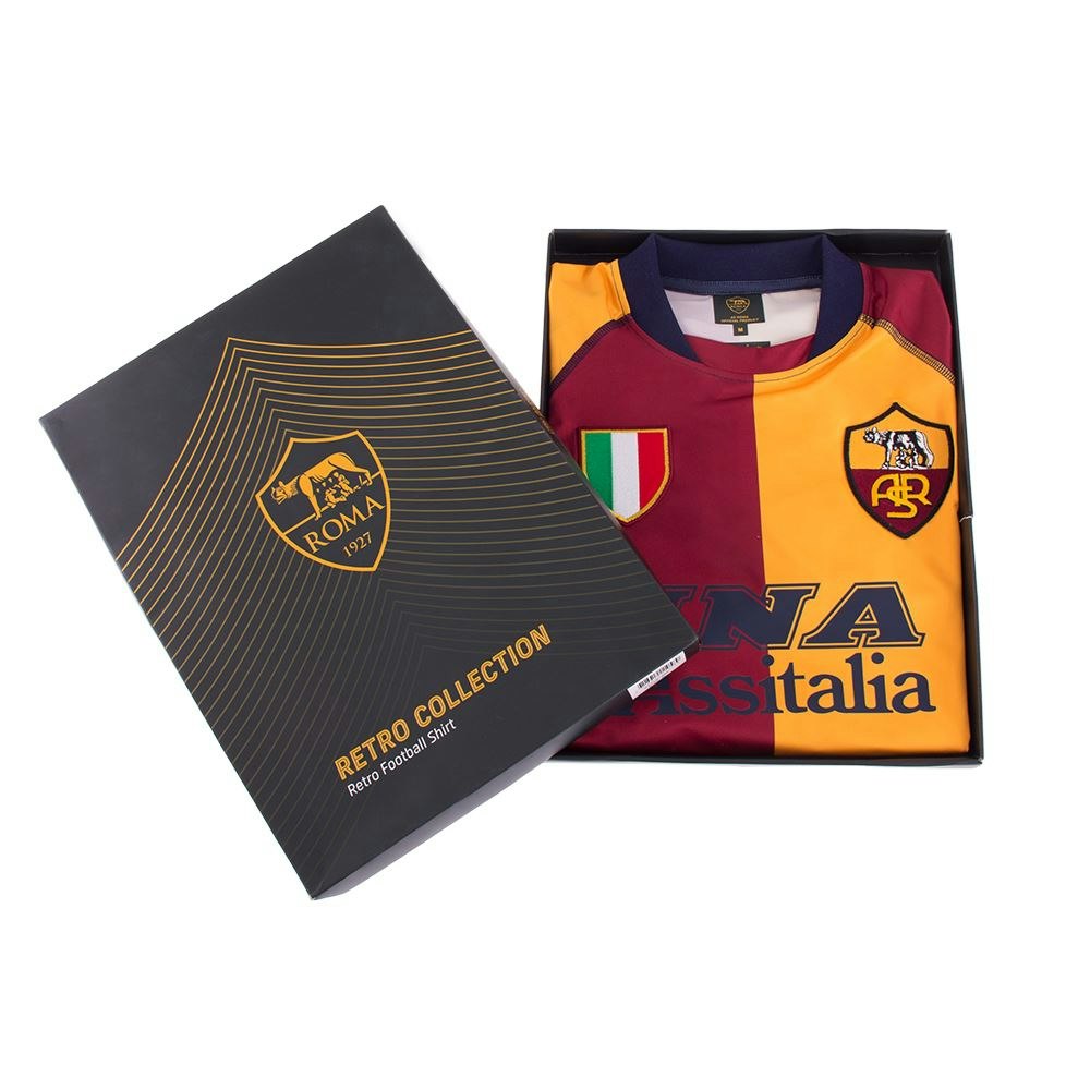 AS Roma 2001-02 Retro Football Shirt