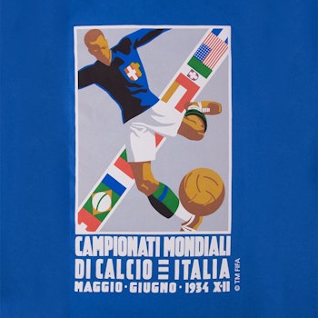 ITALY 1934 WORLD CUP EMBLEM T-SHIRT