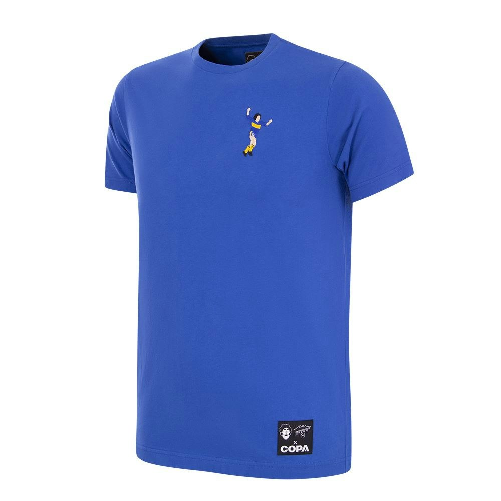 Copa Maradona Boca Embroidery T-Shirt