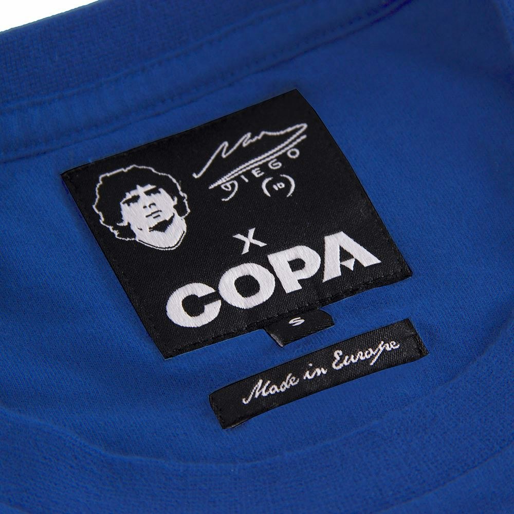 Maradona Boca Embroidery T-Shirt
