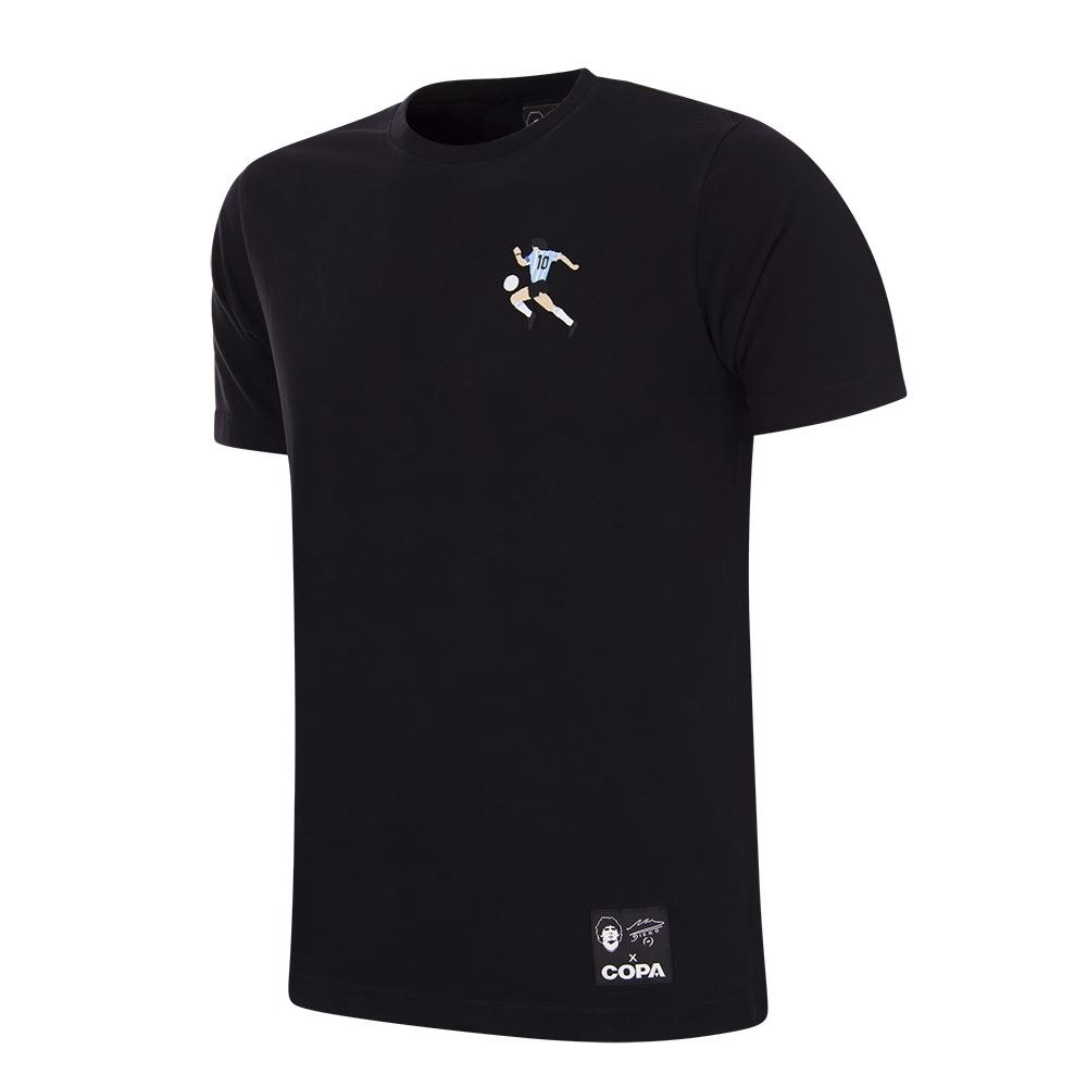 Copa Maradona Argentina Embroidery T-Shirt