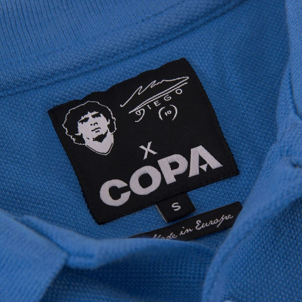 Maradona Napoli Embroidery polo shirt