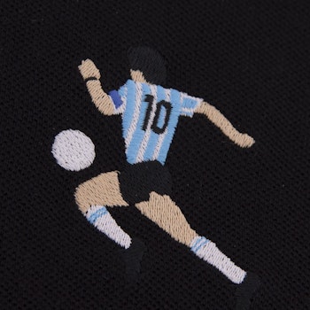 Maradona Argentina Embroidery polo shirt