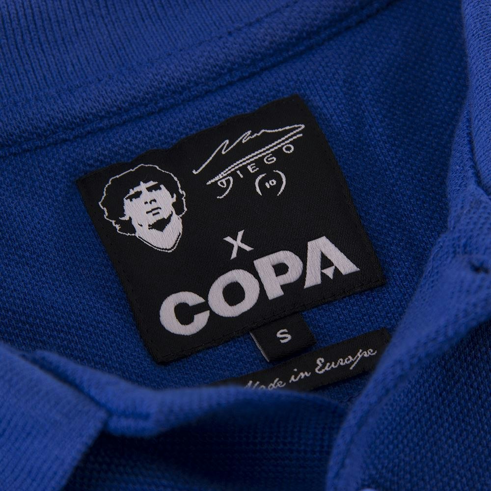 Maradona Boca Embroidery polo shirt
