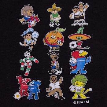 World Cup Collage Maskot Kids T-shirt