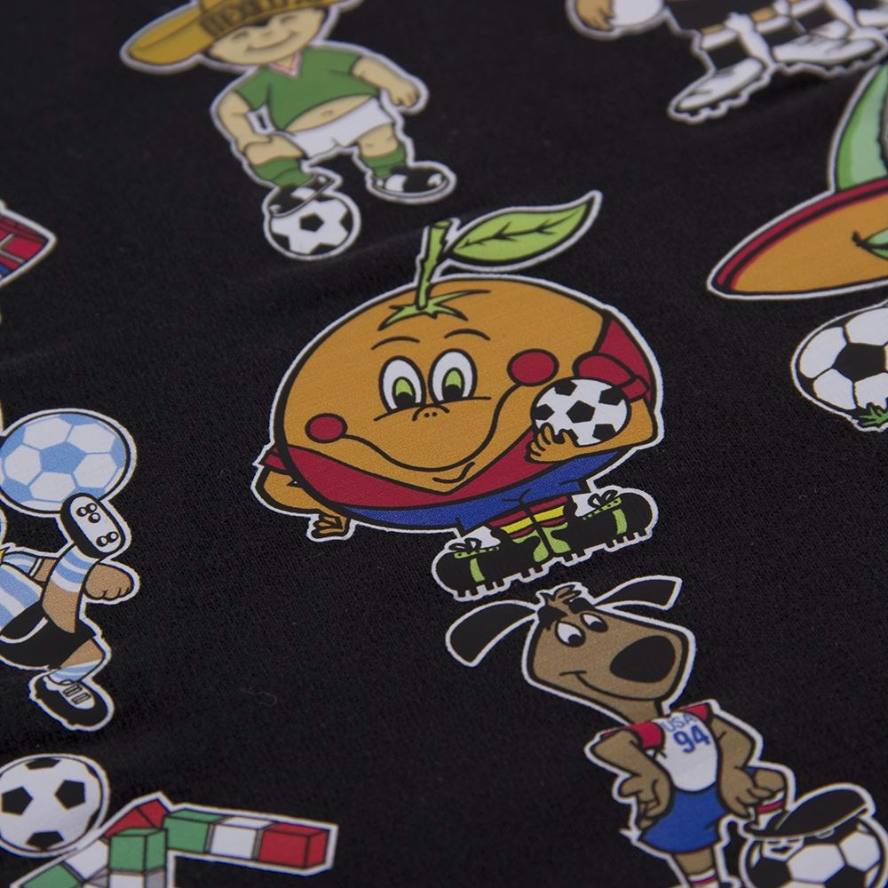 World Cup Collage Maskot Kids T-shirt