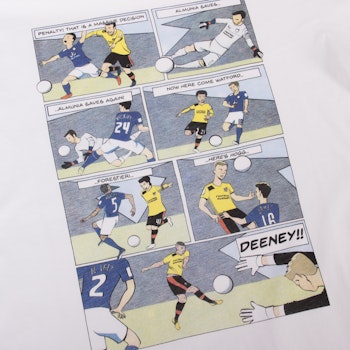 Watford FC That Deeney Goal Comic T-Shirt