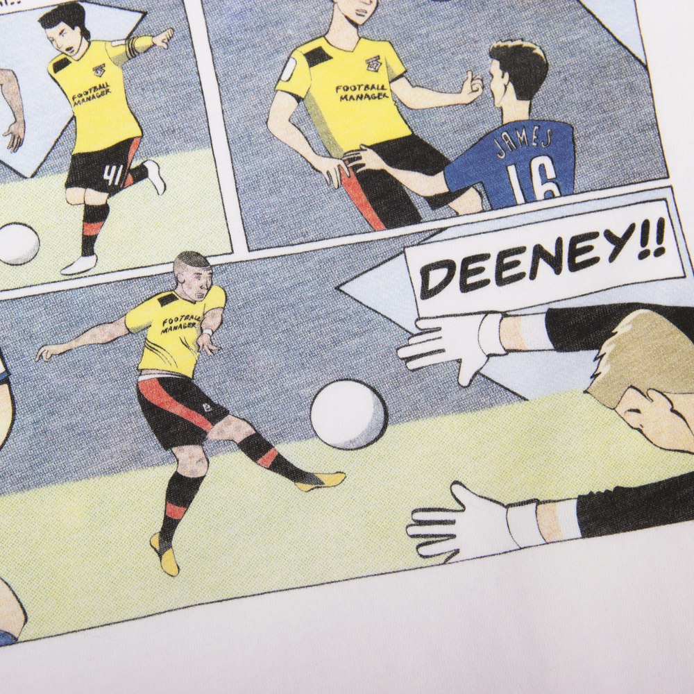 Watford FC That Deeney Goal Comic T-Shirt