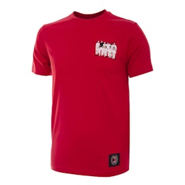 AC Milan Champions League 2003 Team Embroidery T-Shirt