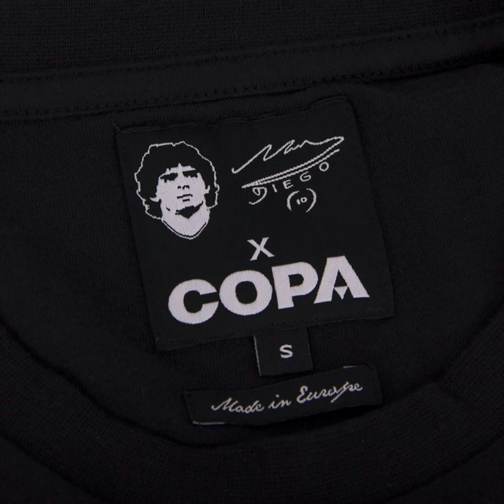 Maradona X Copa Napoli Football Sticker T-Shirt