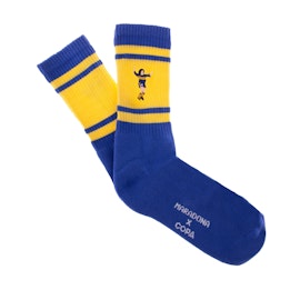 Maradona Boca Embroidery Terry Socks