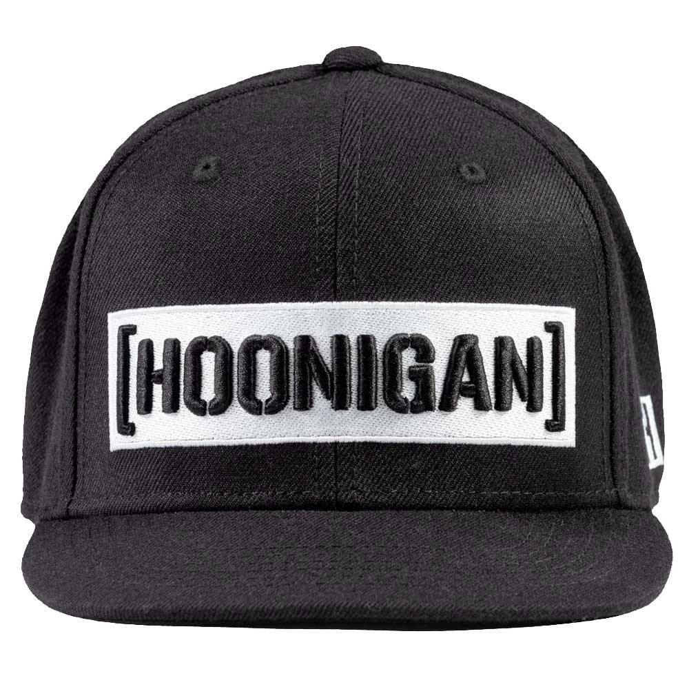Hoonigan Censor Bar Black Snapback Cap