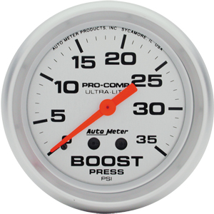 Autometer 2-5/8" BOOST, 0-35 PSI