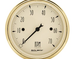 Autometer 3-1/8" TACH, 7,000 RPM, 4,6,8 CYL
