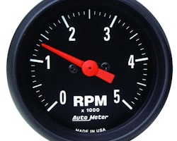 Autometer Mini. 2" TACH, 5,000 RPM