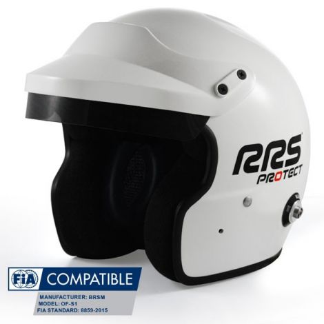 RRS Jet Protect Helmet FIA-godkänd