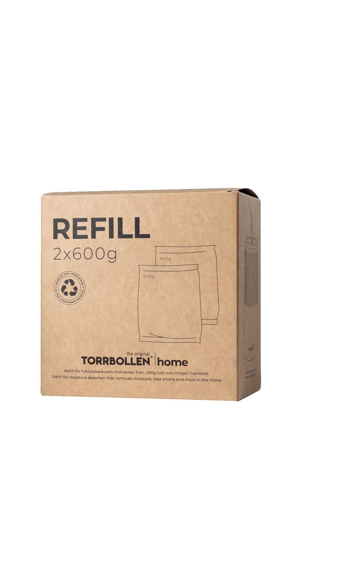 Torrbollen HOME Refill 2-pack