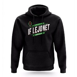 NYHET! Svart hoodie, IF Lejonet