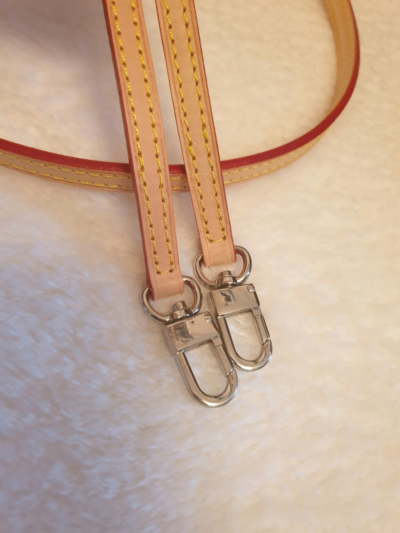 Natural Crossbody Vachetta Leather Strap Replacement For Louis Vuitton  Croisette