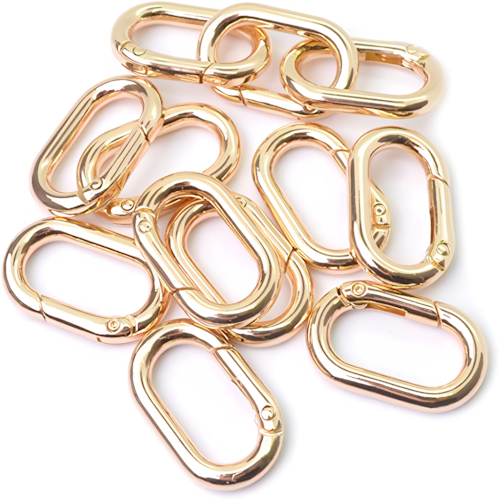 Oval Ring Spring Clasp Buckle Connector