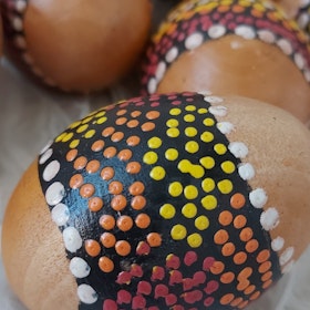 Maracas- handmålade ägg