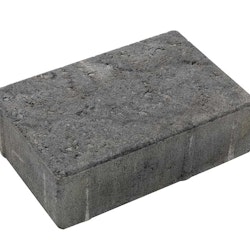 Relieff belegningsstein | Gråmix | 20 x 13,5 x 6 cm, Helstein
