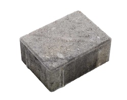 Relieff belegningsstein | Gråmix | 10 x 13,5 x 6 cm, Halvstein