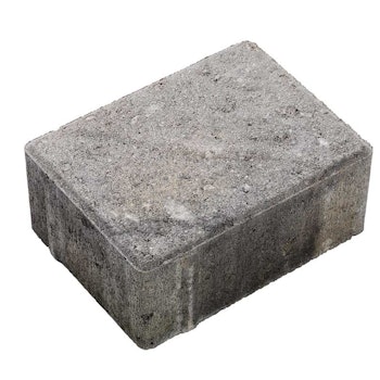 Relieff belegningsstein | Gråmix | 10 x 13,5 x 6 cm, Halvstein
