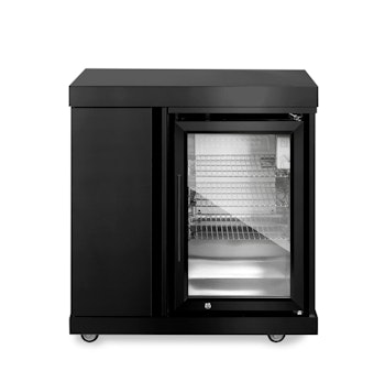 Black Collection - Modul med kjøleskap og oppbevaringsskap