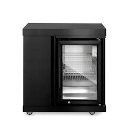 Black Collection - Modul med kjøleskap og oppbevaringsskap