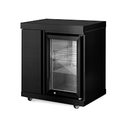 Black Collection - Modul med kjøleskap og oppbevaringsskap
