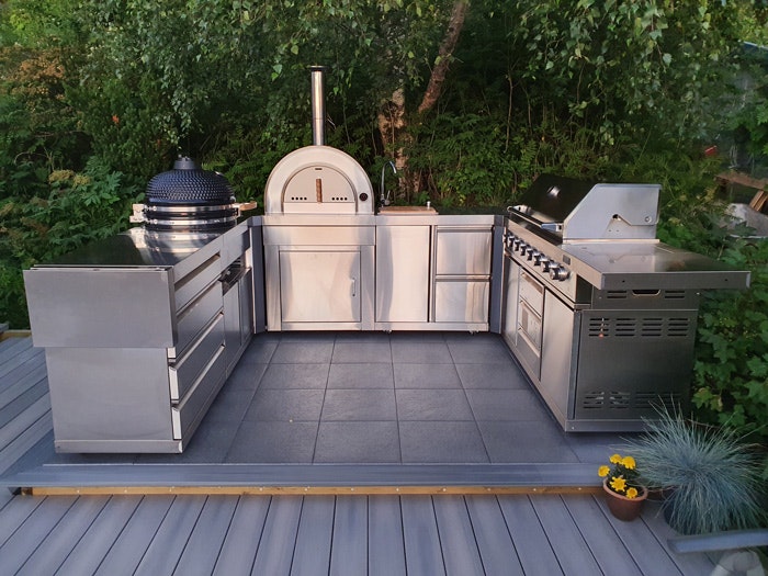 Stainless Collection - Kamado Modul