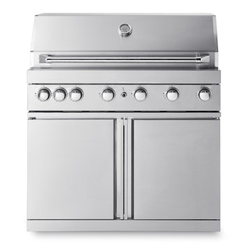 Stainless Collection - Frittstående gassgrill med 6 brennere og infravarme