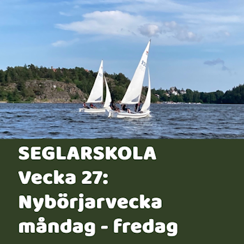 Seglarskola vecka 27