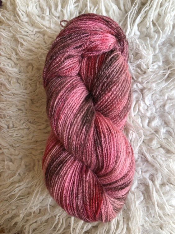 Milla Rauma Lammull - Dirty Pink 70 g