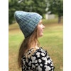 Irene's Hat garn+mönster - August Night & Blue Shadow 50+25 g