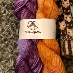 Garnpaket -  Lavendel & Falun 100 g
