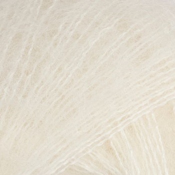 Fin Mohair Silke - Natural White