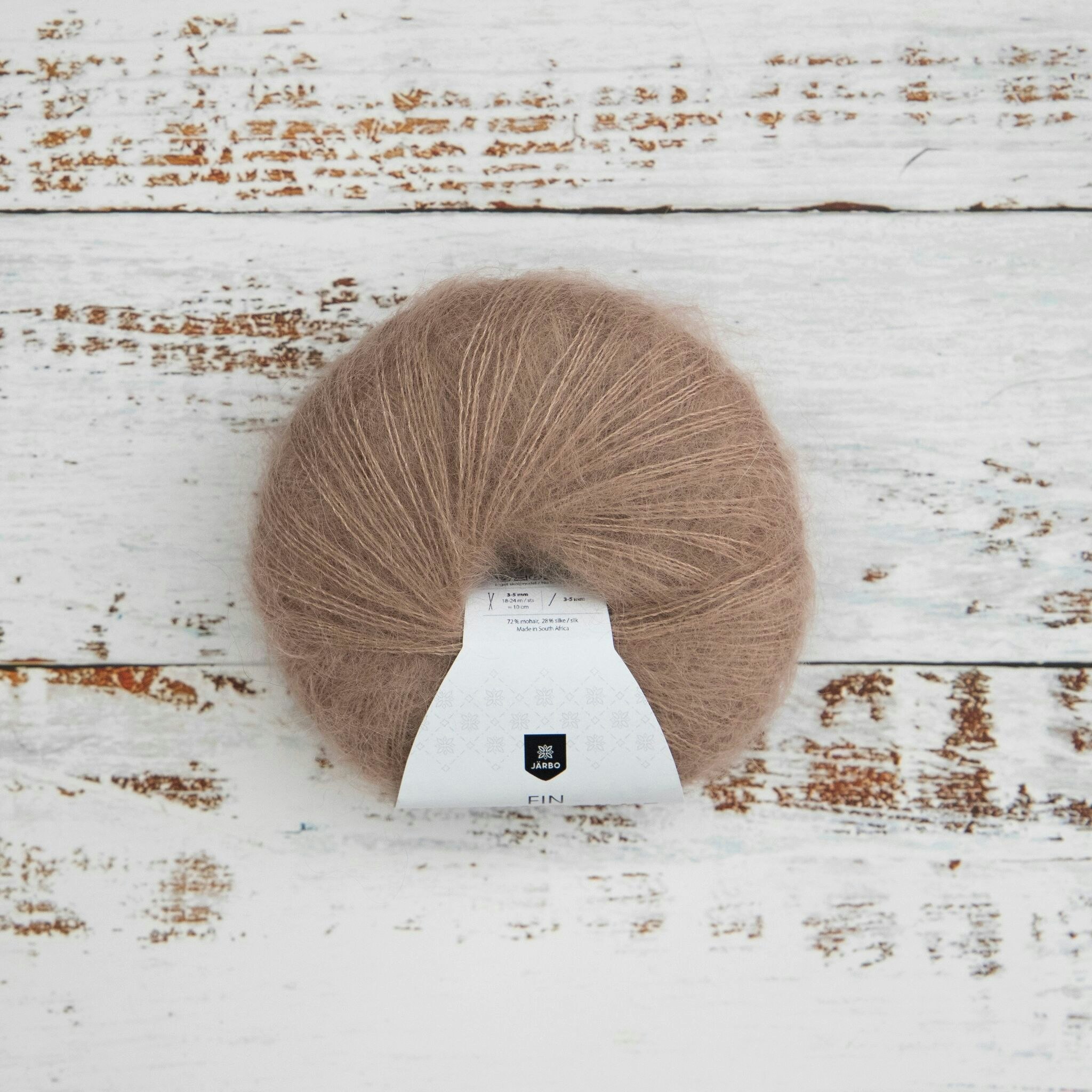 Fin Mohair Silke - Almondine