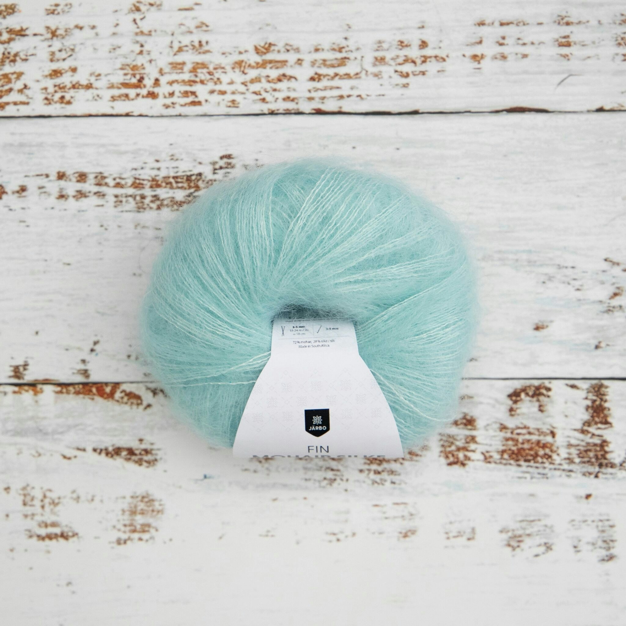 Fin Mohair Silke - Eggshell Blue