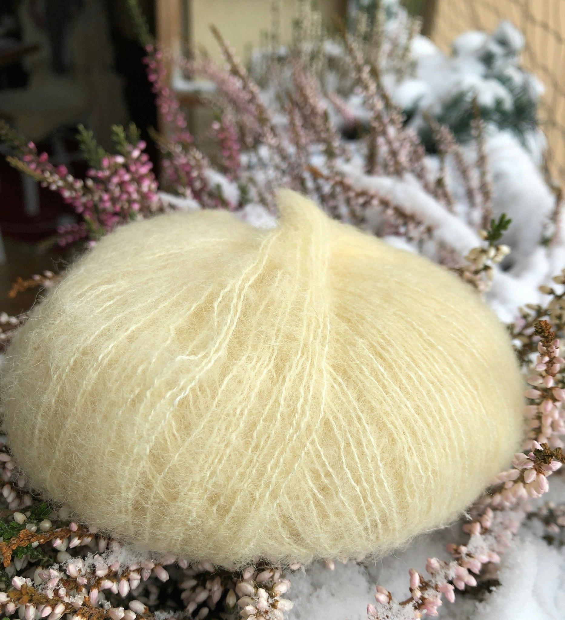 Alpaca Silk - Ljust strågul