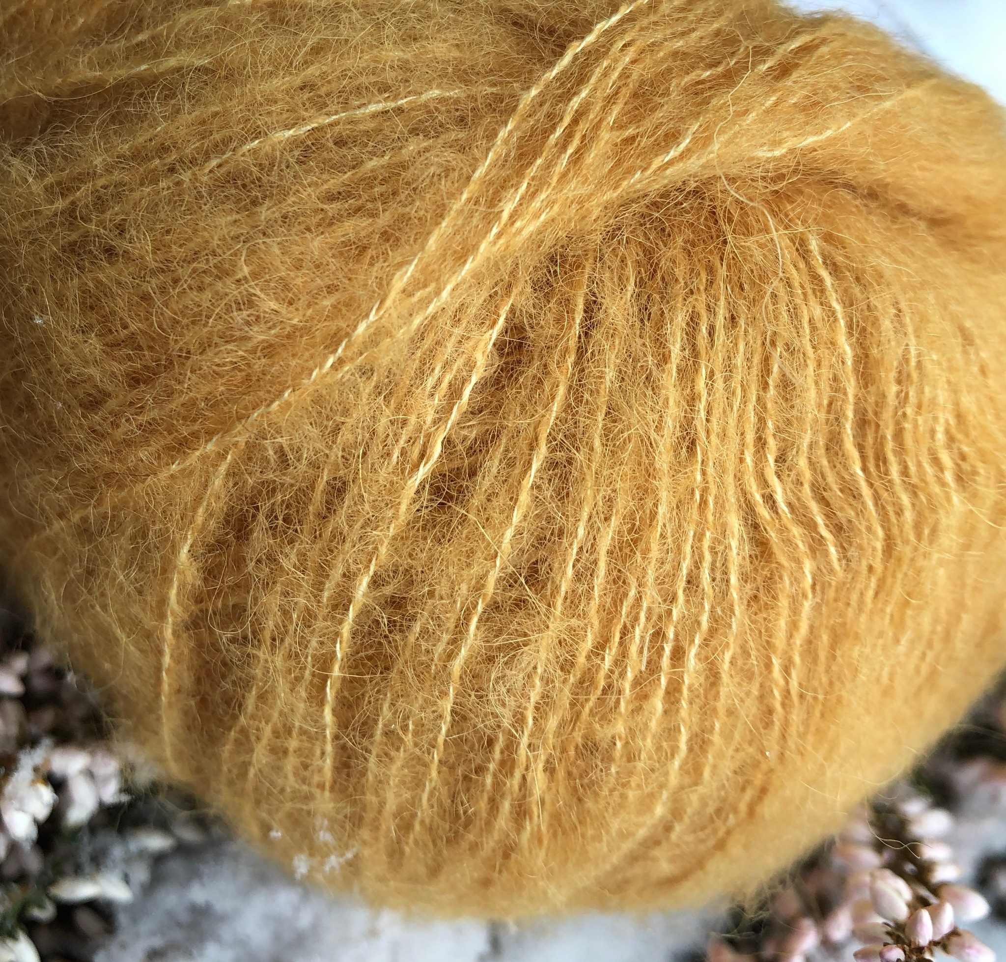 Alpaca Silk - Senapsgul