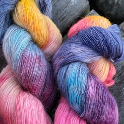 Milla Stenkyrka Lace - Pink Rainbow 100 g