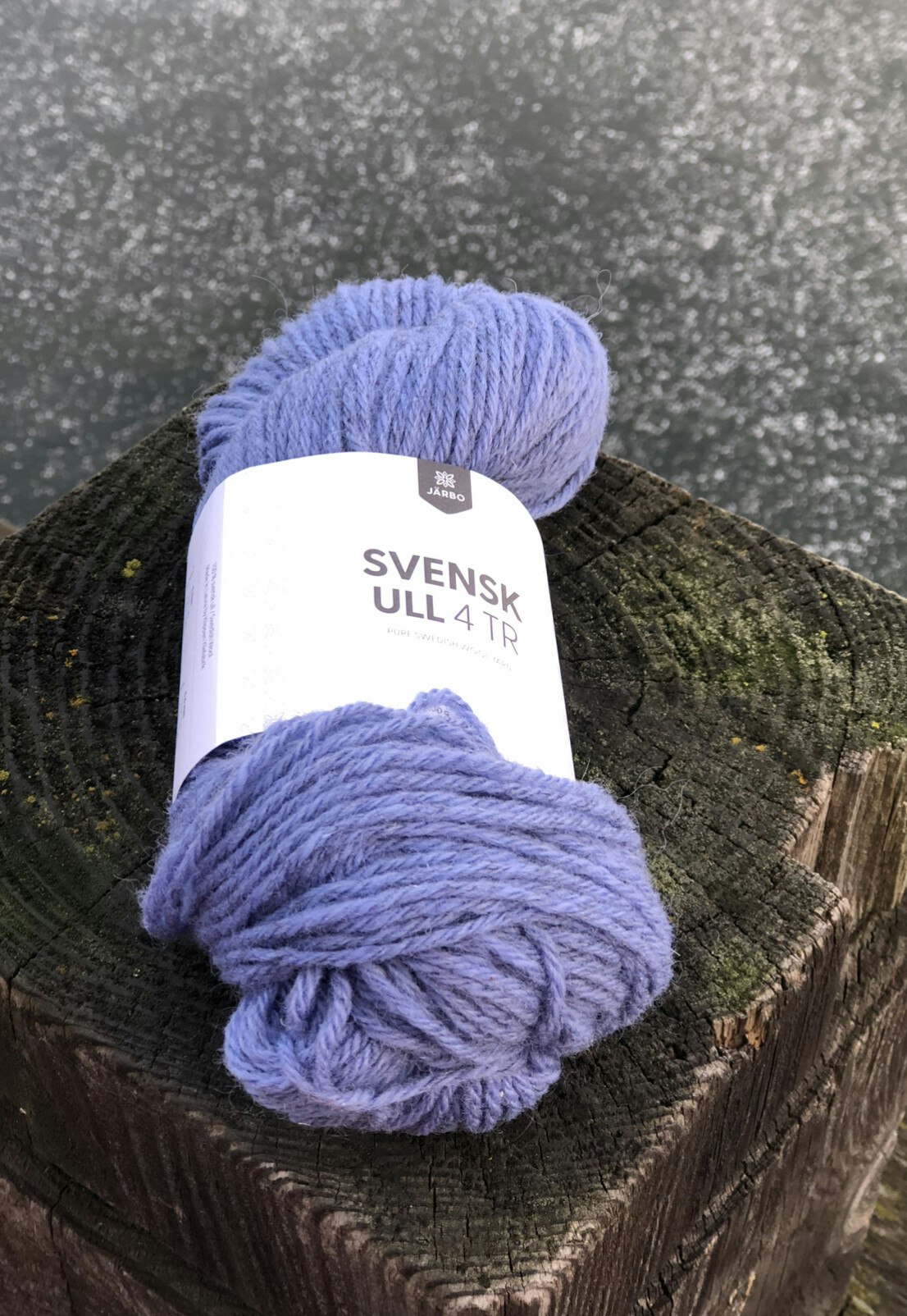 Järbo Svensk ull 4 tr - Dala Blue 100 g