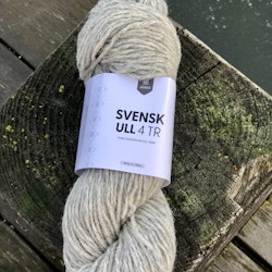 Järbo Svensk ull 4 tr - Gotland Grey 100 g