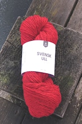 Järbo Svensk ull 3 tr - Falu Red 100 g