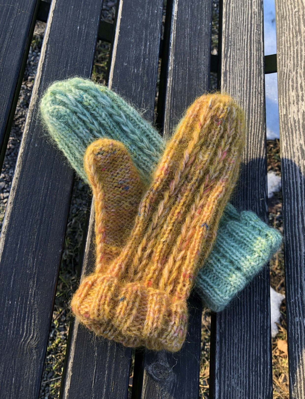 Irene's Mittens - stickmönster