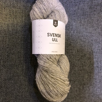 Järbo Svensk ull 3 tr - Gotland Gray 100 g